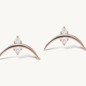 Sophie Ratner Crescent Studs